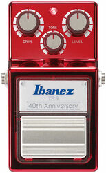 Pedal overdrive / distorsión / fuzz Ibanez Tube Screamer TS940TH 40th Anniversary Ltd - Metallic Red