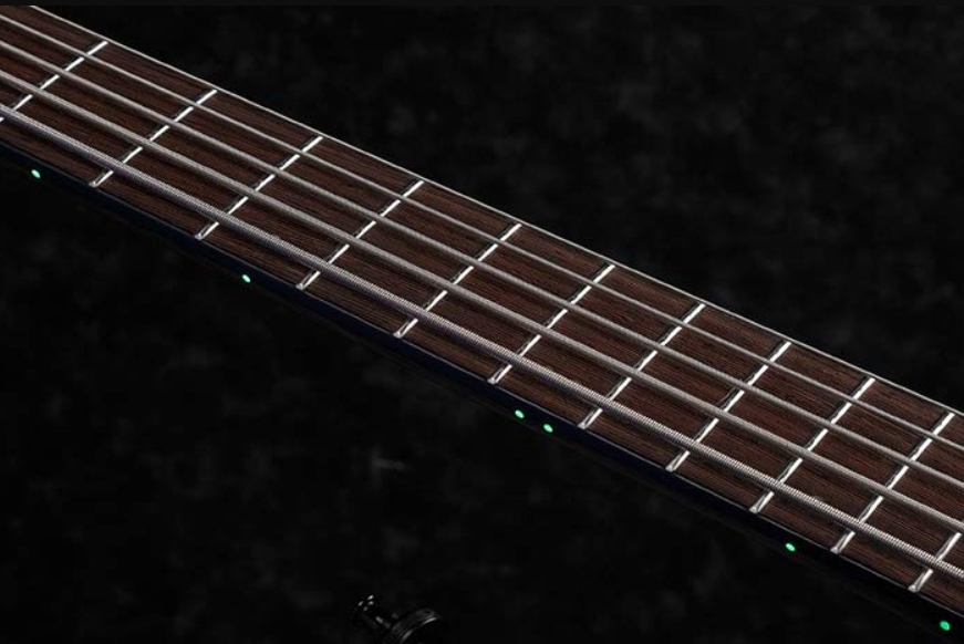 Ibanez Ehb1505ms Plf Workshop Multiscale 5c Active Pp - Pacific Blue Burst Flat - Bajo eléctrico de cuerpo sólido - Variation 5