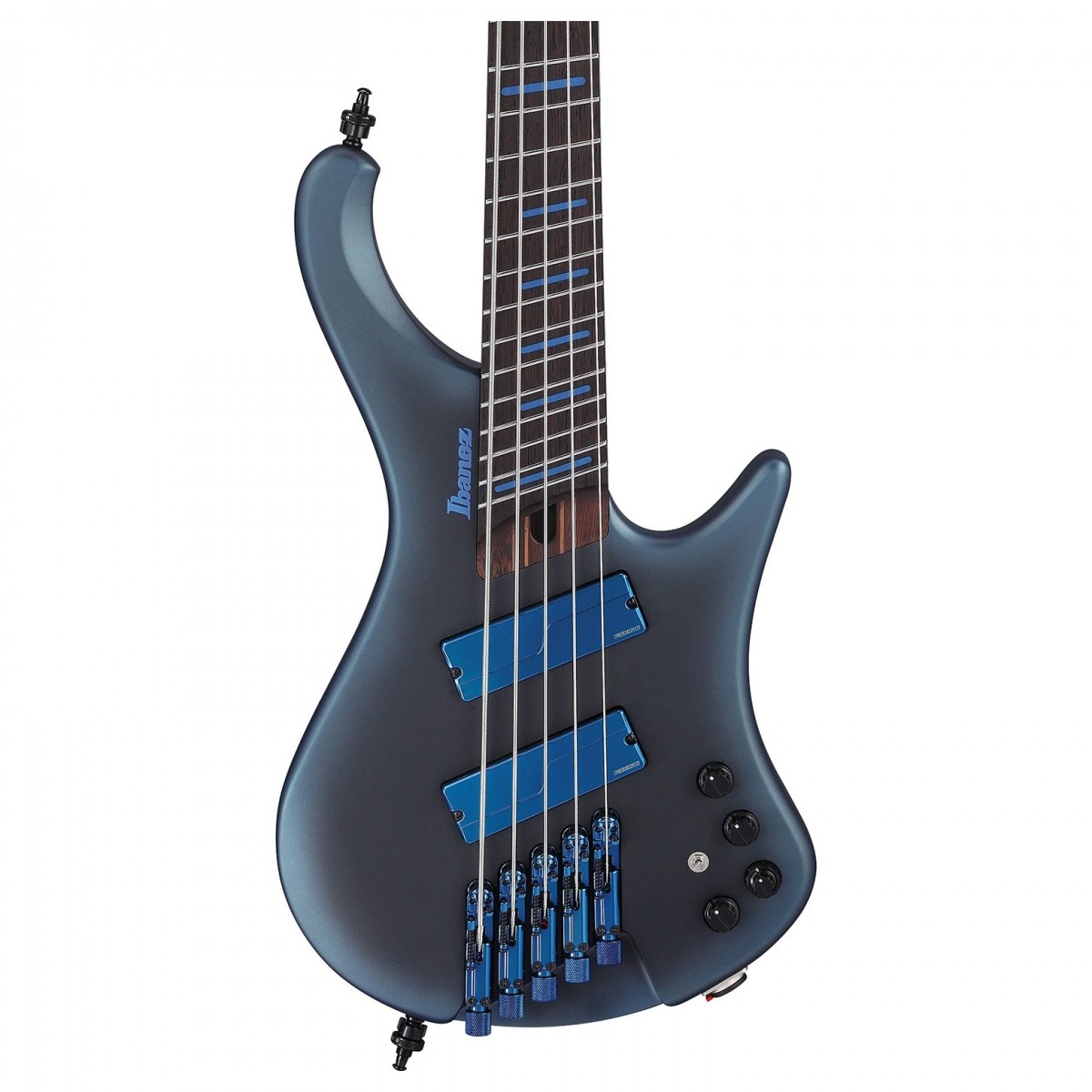 Ibanez Ehb5msbsp Del Workshop 5c Shsc Active Pp - Midnight Arctic Ocean Matte - Bajo eléctrico de viaje - Variation 1