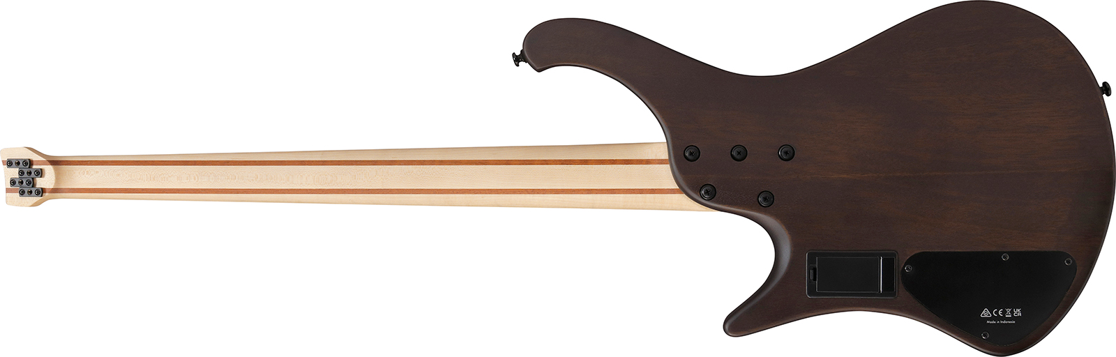 Ibanez Ehb600 Wnf Standard Active Jat - Walnut Flat - Bajo eléctrico de cuerpo sólido - Variation 1
