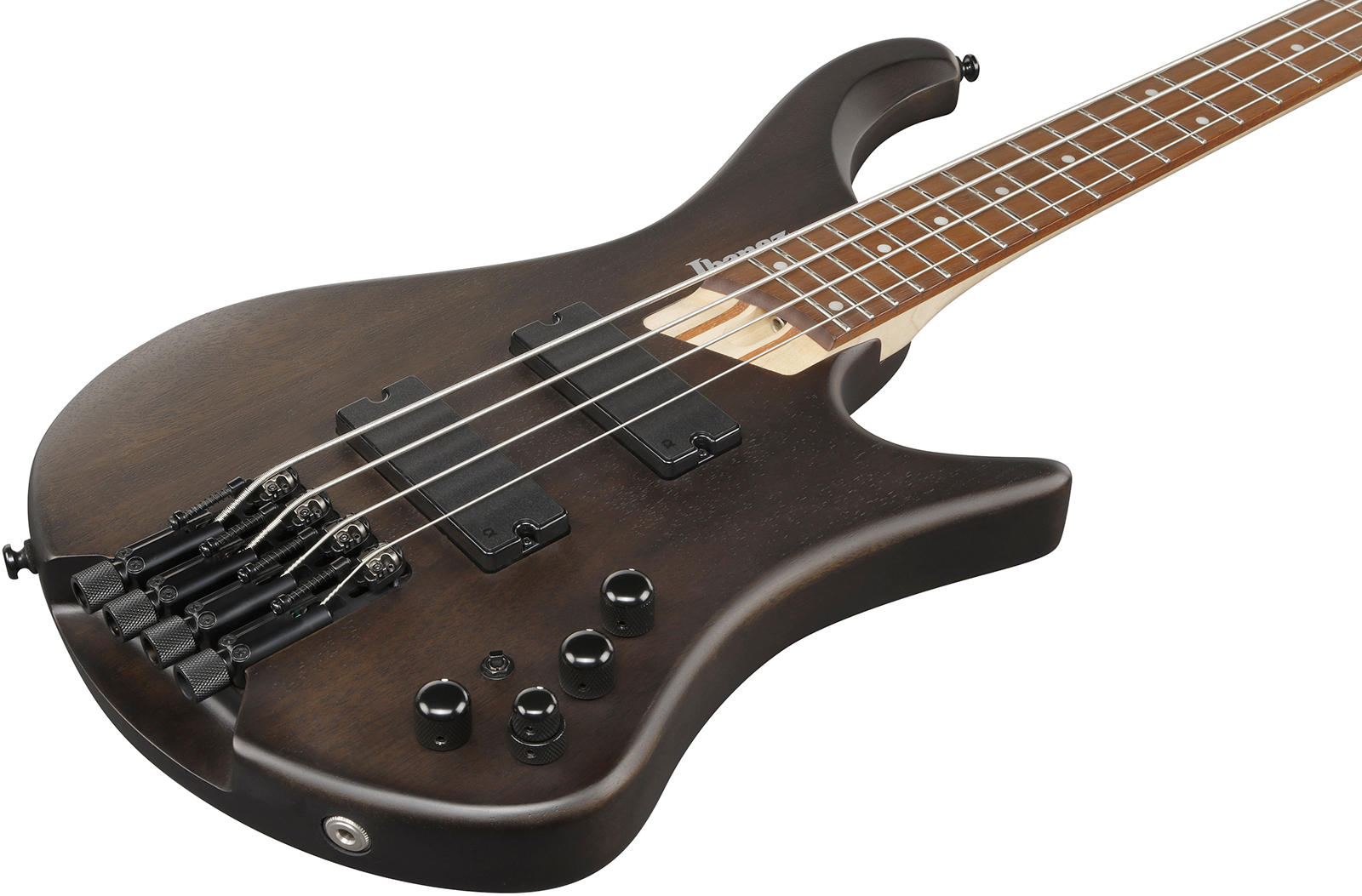 Ibanez Ehb600 Wnf Standard Active Jat - Walnut Flat - Bajo eléctrico de cuerpo sólido - Variation 2