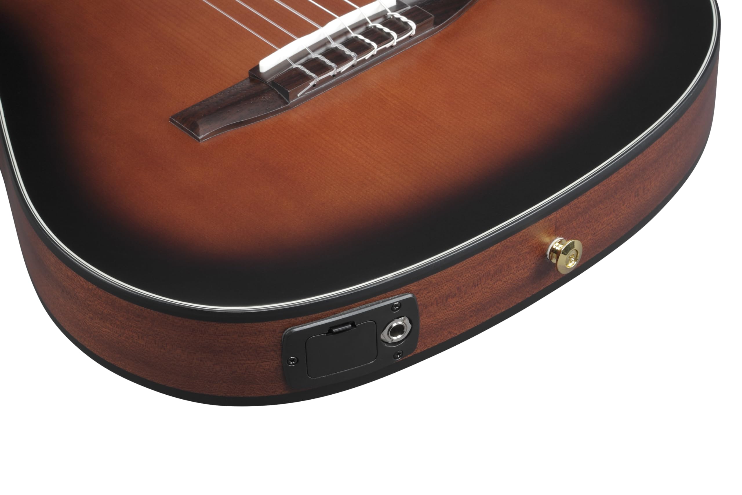 Ibanez Frh10nl Bsf Hybrid Cw Gaucher Epicea Sapele Wal - Brown Sunburst Flat - Guitarra clásica 4/4 - Variation 3