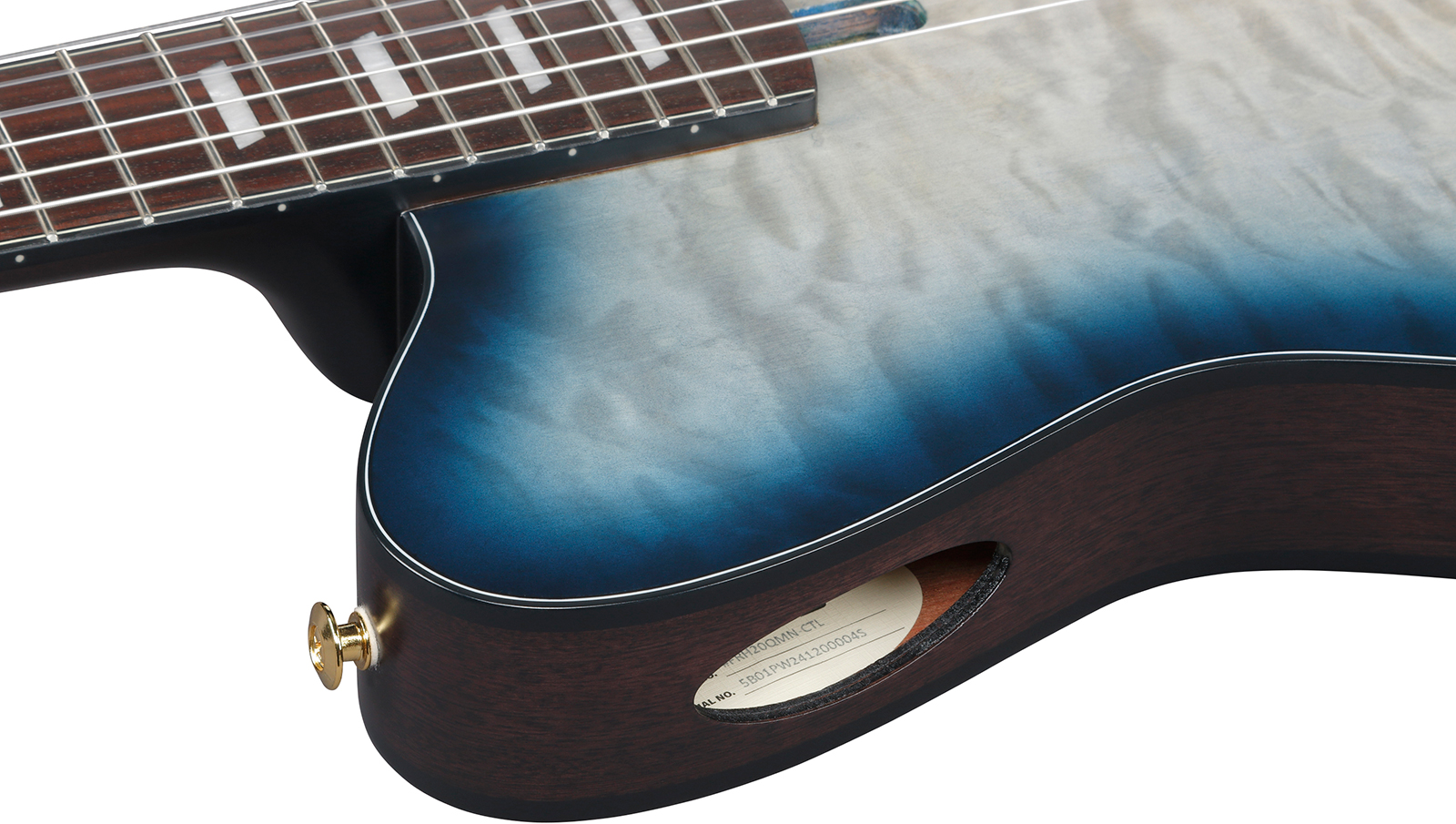 Ibanez Frh20qmn Ctl Fr Hollow Cw Erable Sapele Rw - Cosmic Blue Starburst Low Gloss - Guitarra clásica 4/4 - Variation 5