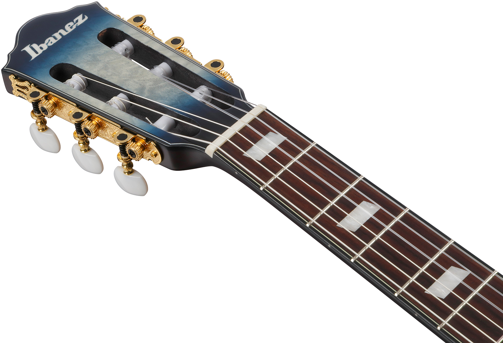 Ibanez Frh20qmn Ctl Fr Hollow Cw Erable Sapele Rw - Cosmic Blue Starburst Low Gloss - Guitarra clásica 4/4 - Variation 7