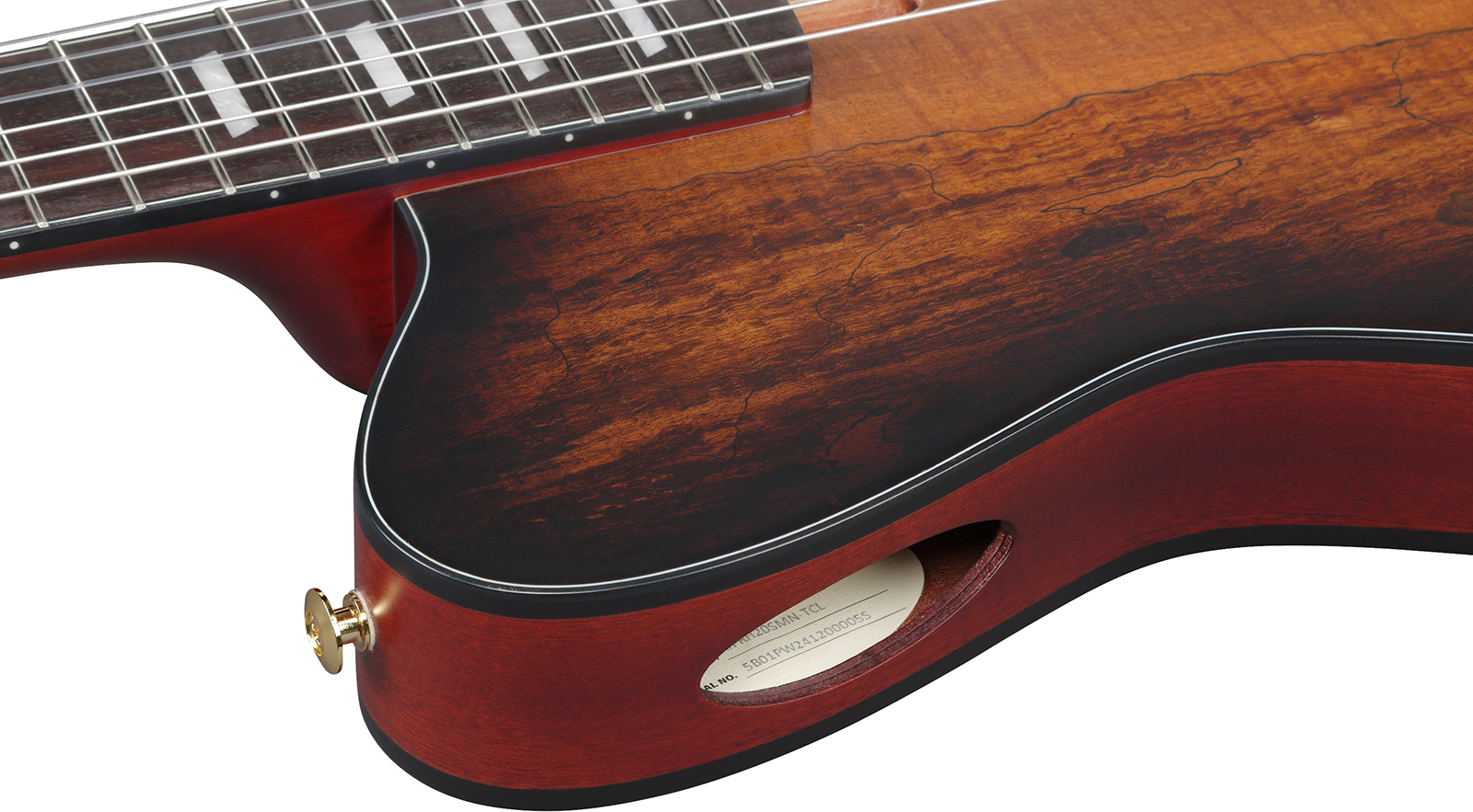 Ibanez Frh20qmn Tcl Fr Hollow Cw Erable Sapele Rw - Tobacco Burst Low Gloss - Guitarra clásica 4/4 - Variation 4