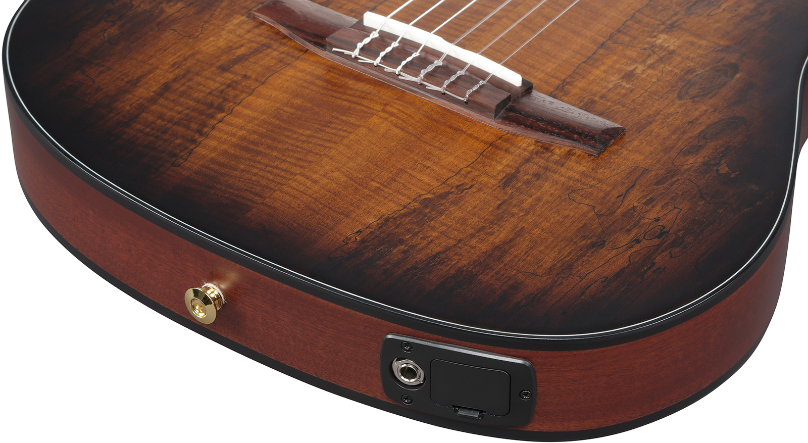 Ibanez Frh20qmn Tcl Fr Hollow Cw Erable Sapele Rw - Tobacco Burst Low Gloss - Guitarra clásica 4/4 - Variation 5