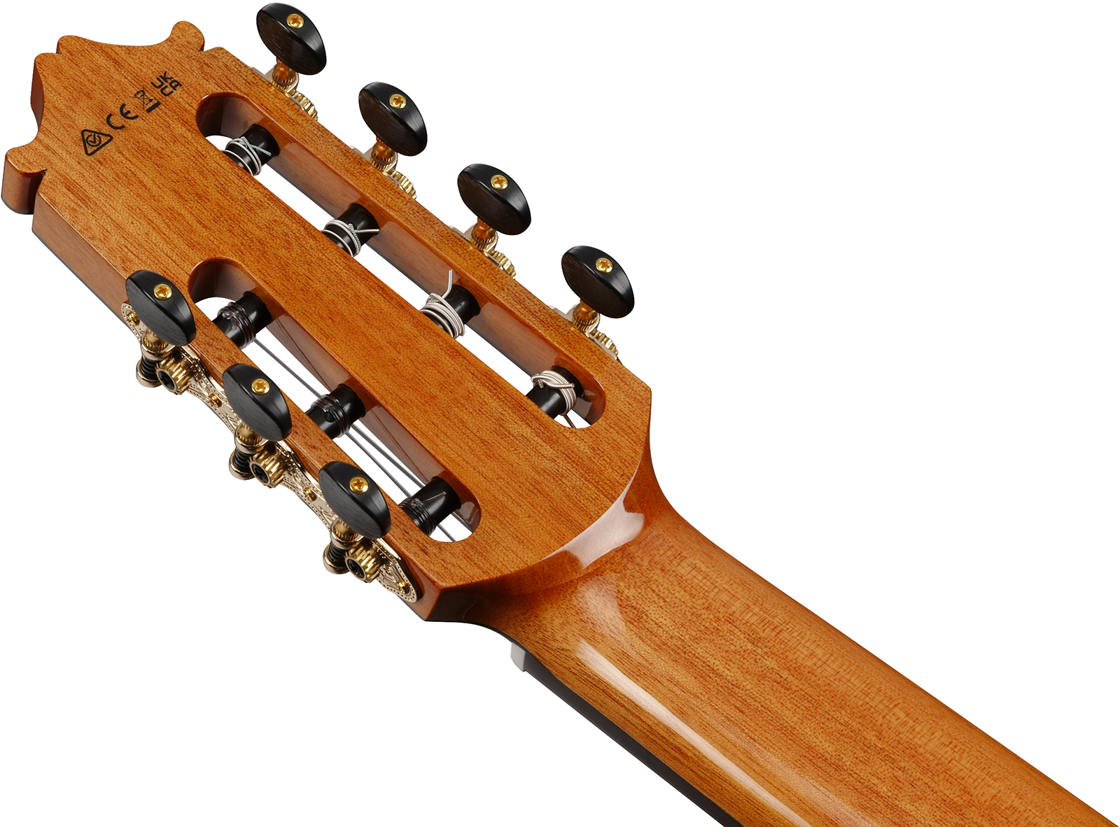 Ibanez Ga3007ce Nt Classical 4/4 7c Epicea Acajou Rw - Natural High Gloss - Guitarra clásica 4/4 - Variation 6