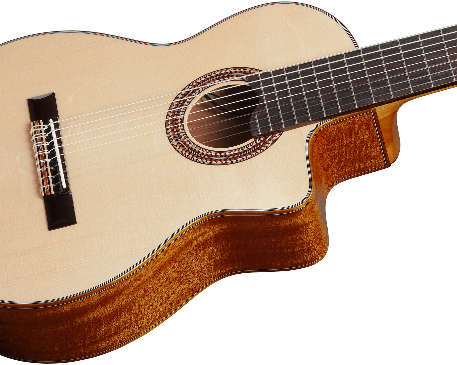Ibanez Ga3008ce Nt Classical 4/4 8c Epicea Acajou Rw - Natural High Gloss - Guitarra clásica 4/4 - Variation 2