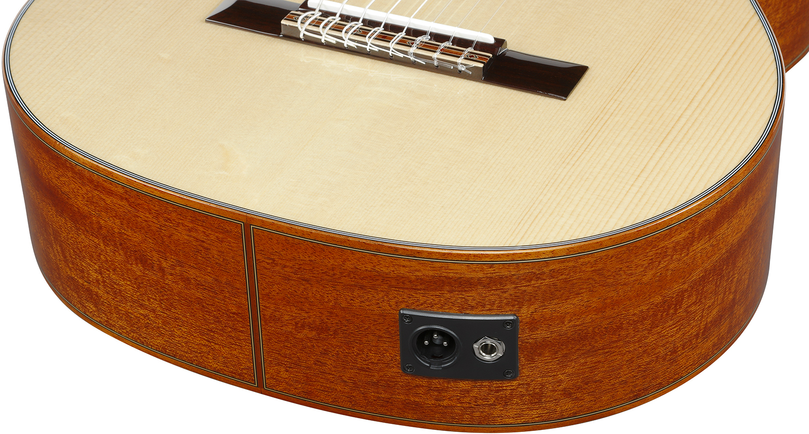 Ibanez Ga3008ce Nt Classical 4/4 8c Epicea Acajou Rw - Natural High Gloss - Guitarra clásica 4/4 - Variation 4