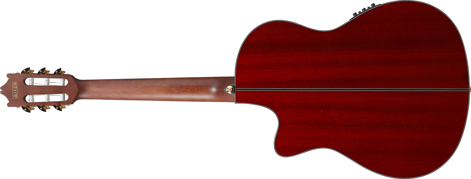 Ibanez Ga35tce Srr 4/4 Epicea Sapele Rw - Sapphire Red - Guitarra clásica 4/4 - Variation 1