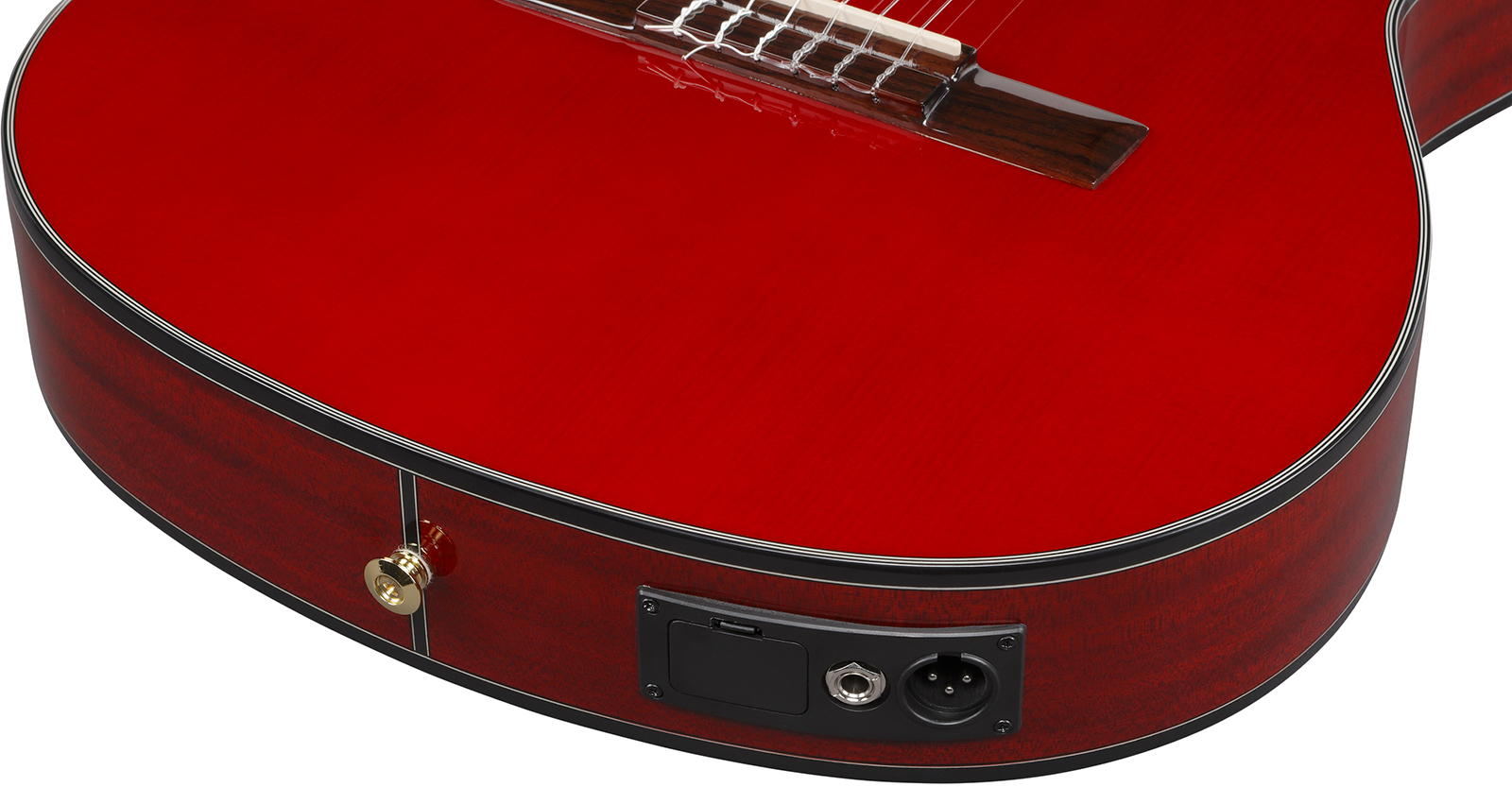 Ibanez Ga35tce Srr 4/4 Epicea Sapele Rw - Sapphire Red - Guitarra clásica 4/4 - Variation 4