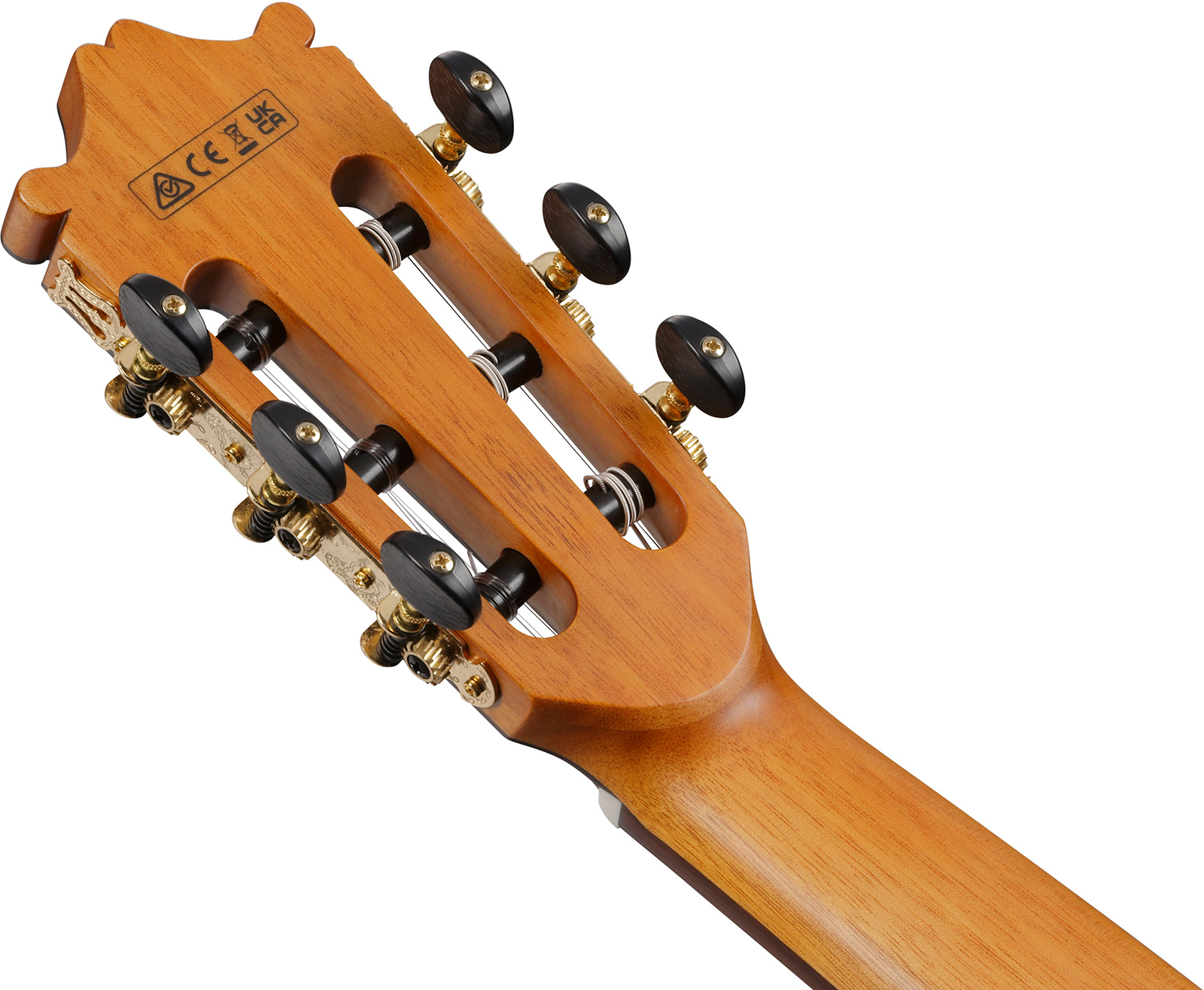 Ibanez Ga360tce Nt Classical 4/4 Thinline Epicea Acacia Rw - Natural High Gloss - Guitarra clásica 4/4 - Variation 5