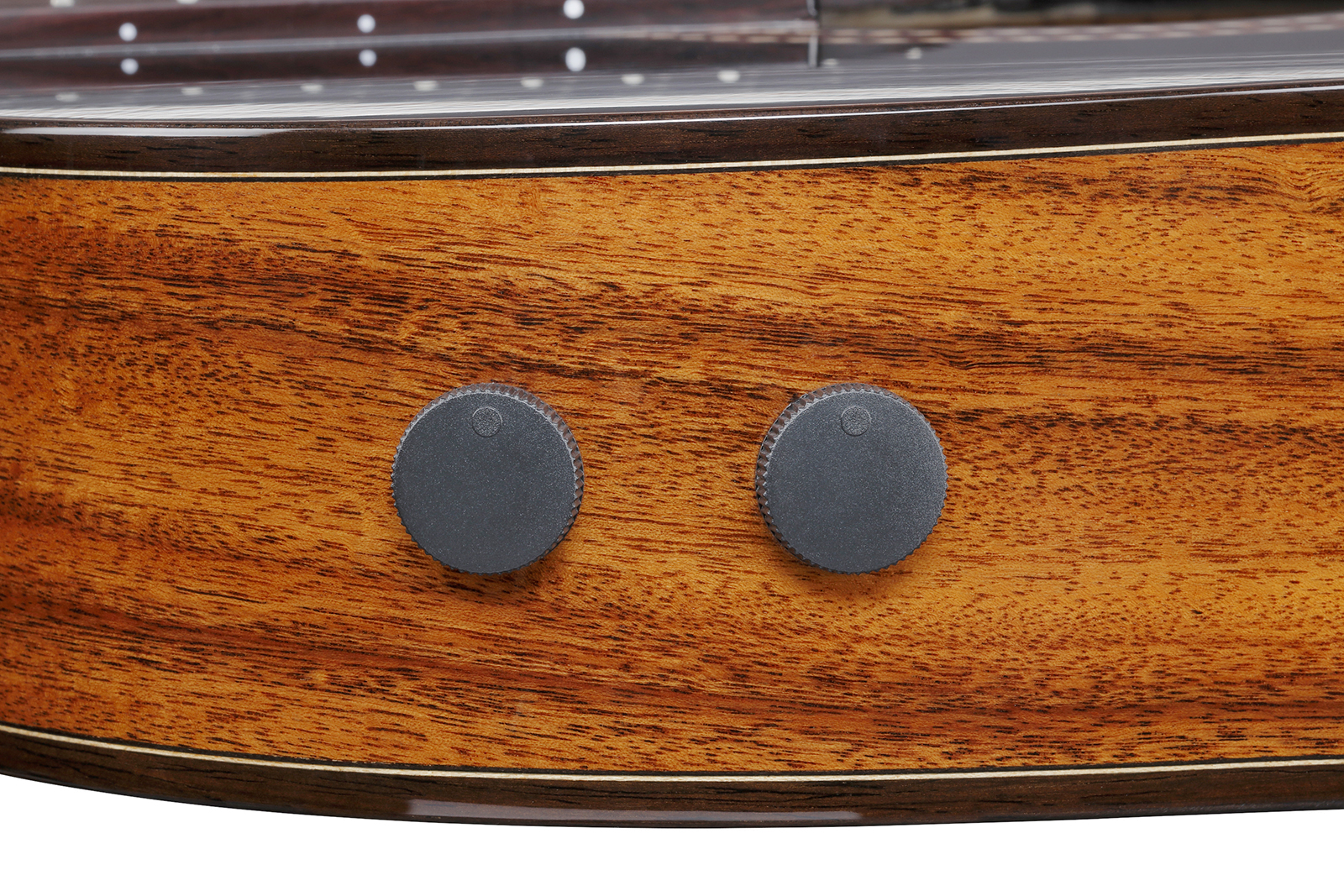 Ibanez Ga360tce Nt Classical 4/4 Thinline Epicea Acacia Rw - Transparent Black High Gloss - Guitarra clásica 4/4 - Variation 5