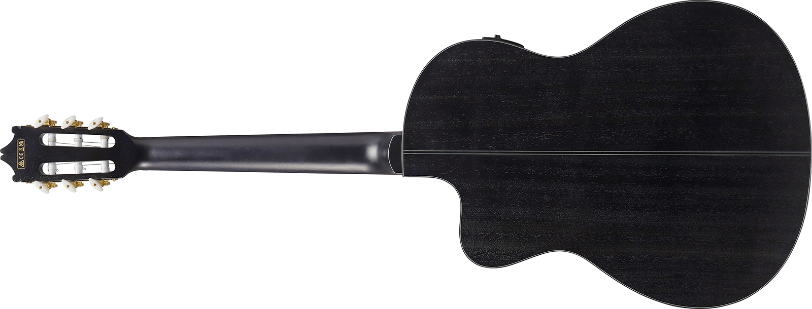 Ibanez Ga5fmtce Ob Classical 4/4 Thinline Cw Erable Sapele Pur - Open Pore Blue Berry - Guitarra clásica 4/4 - Variation 1