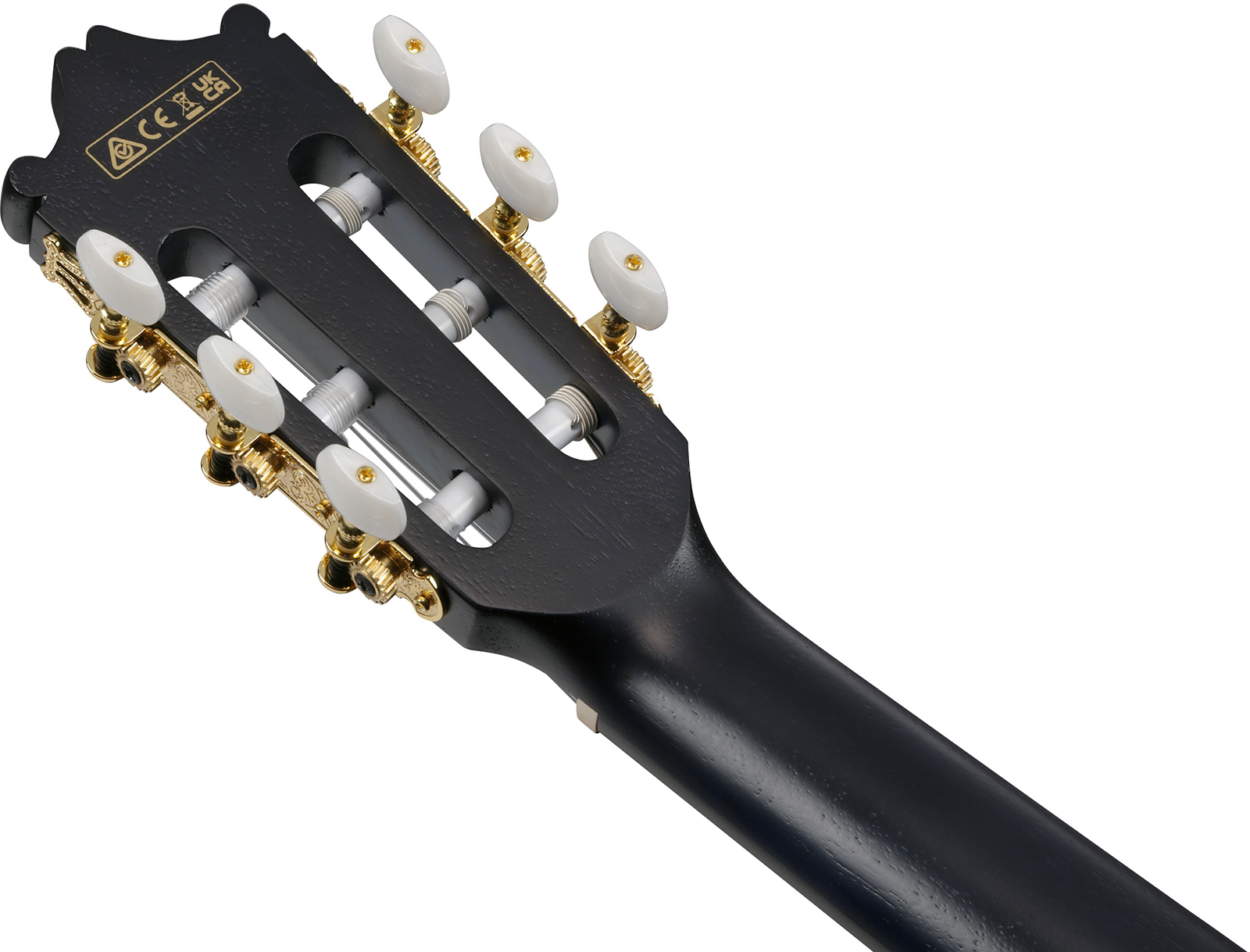 Ibanez Ga5fmtce Ob Classical 4/4 Thinline Cw Erable Sapele Pur - Open Pore Blue Berry - Guitarra clásica 4/4 - Variation 6