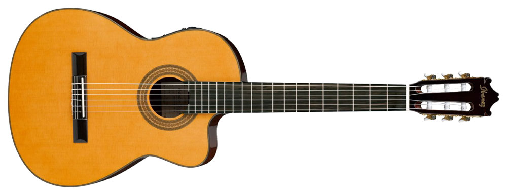 Ibanez Ga6ce Am 4/4 Cw Epicea Acajou - Amber - Guitarra clásica 4/4 - Variation 1