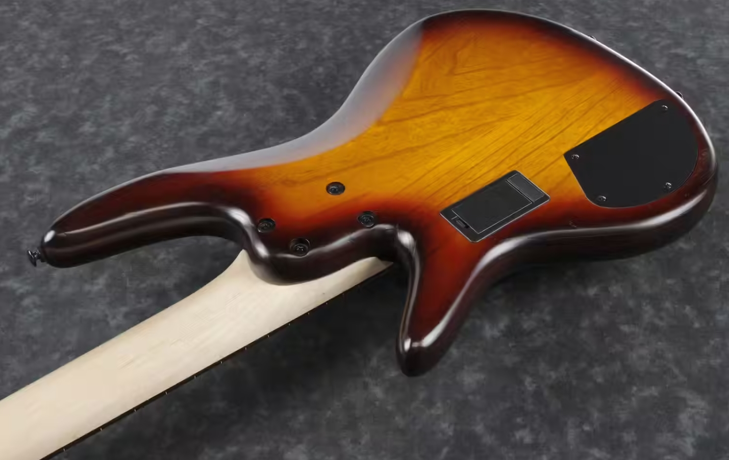 Ibanez Gary Willis Gwb205 Tqf Signature Fretless 5c Active Bartolini Eb - Tequila Sunrise Flat - Bajo eléctrico de cuerpo sólido - Variation 3