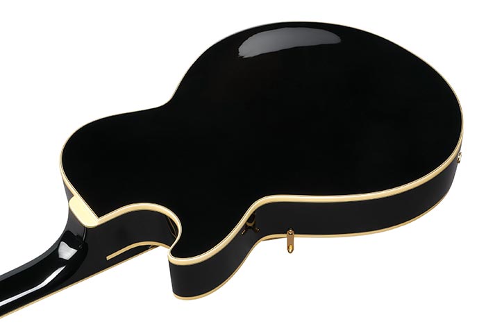 Ibanez George Benson Gb10 Bs Prestige Jap Signature 2h Ht Eb - Black - Guitarra elécrica Jazz cuerpo acústico - Variation 3