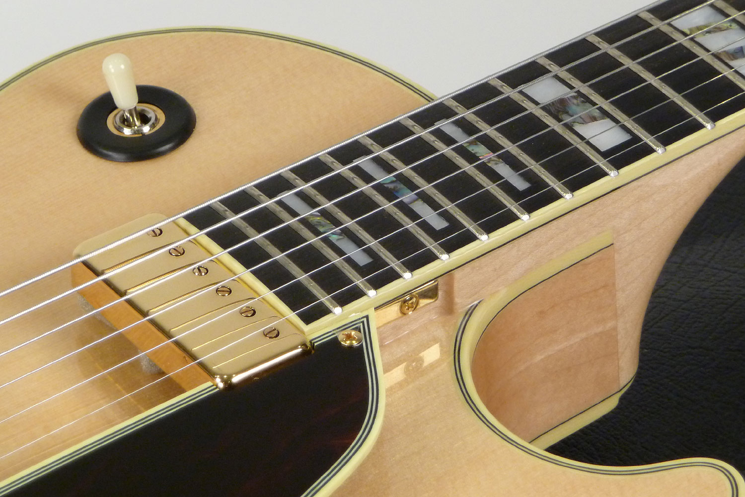 Ibanez George Benson Gb10 Nt Prestige Jap Signature 2mh Ht Eb - Natural - Guitarra elécrica Jazz cuerpo acústico - Variation 7