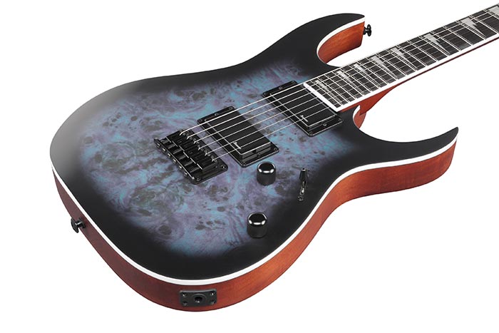 Ibanez Grg121par Kbf Gio 2h Ht Ama - Deep Dusk Burst Flat - Guitarra eléctrica con forma de str. - Variation 2