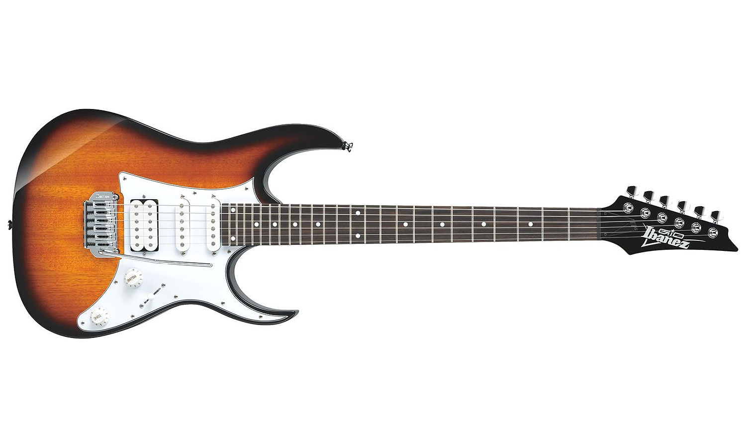 Ibanez Grg140 Sb Gio Hss Trem Nzp - Sunburst - Guitarra eléctrica con forma de str. - Variation 1