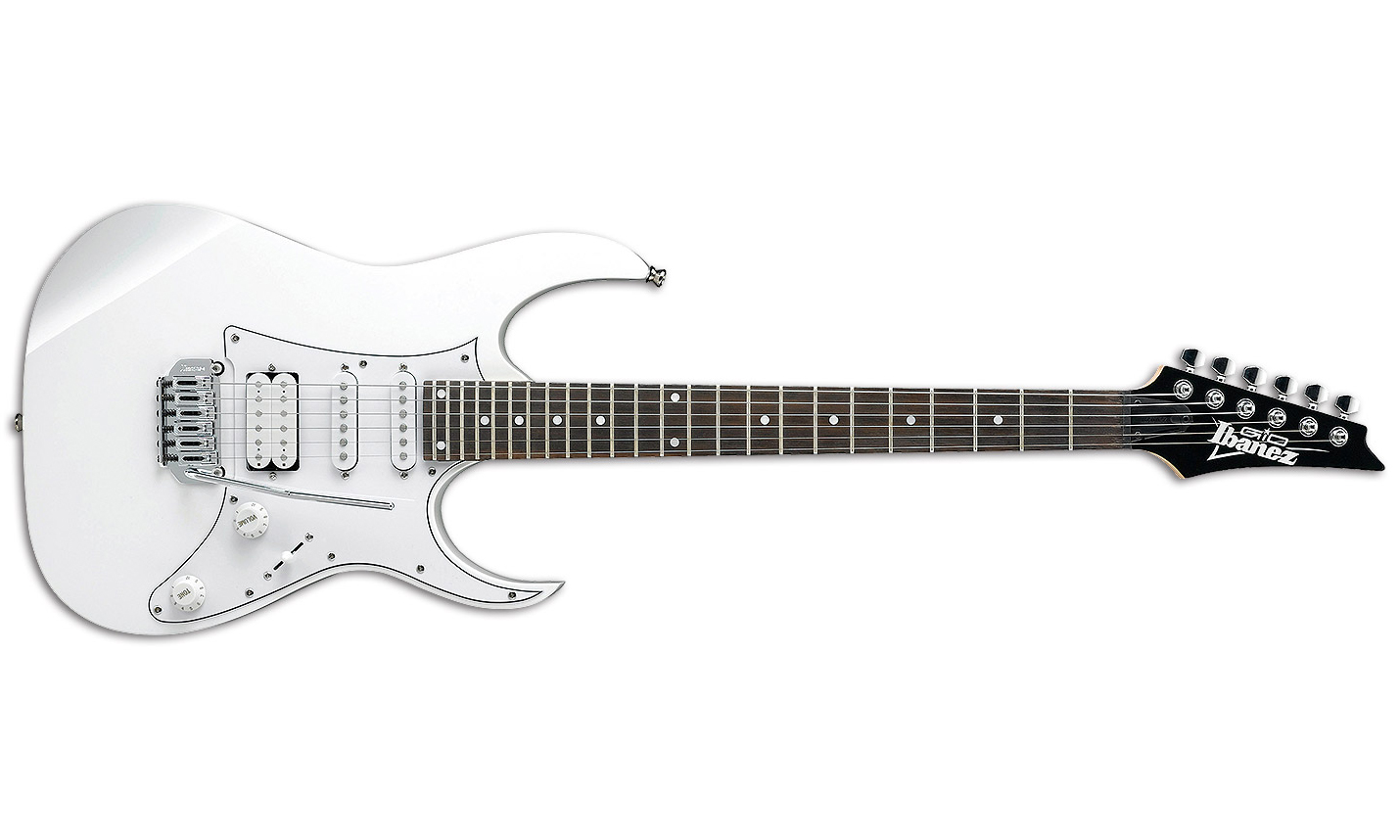 Ibanez Grg140 Gio Hss Trem Nzp - White - Guitarra eléctrica con forma de str. - Variation 1