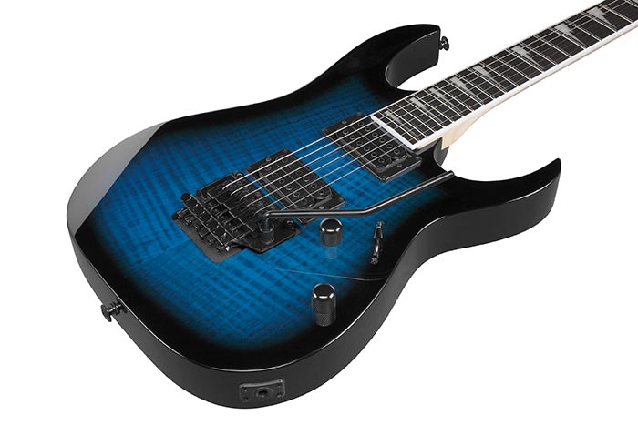 Ibanez Grg320fa Tbs Gio 2h Fr Pur - Transparent Blue Sunburst - Guitarra eléctrica con forma de str. - Variation 2