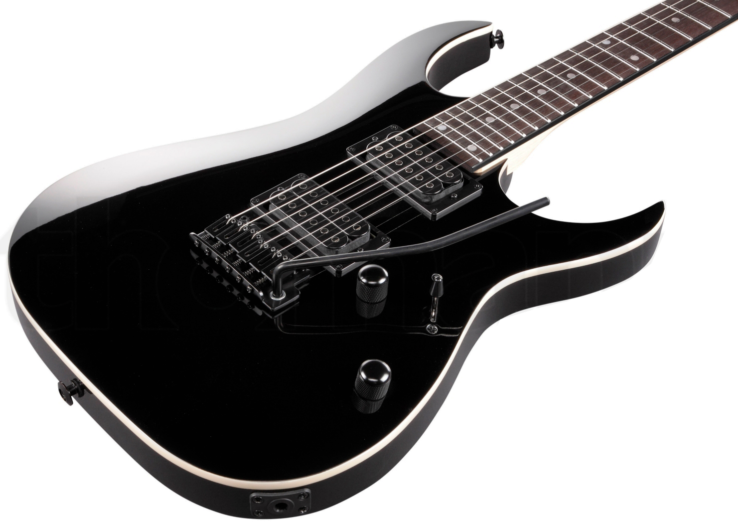 Ibanez Grga120 Bkn Gio 2h Trem Pur - Black Night - Guitarra eléctrica con forma de str. - Variation 1