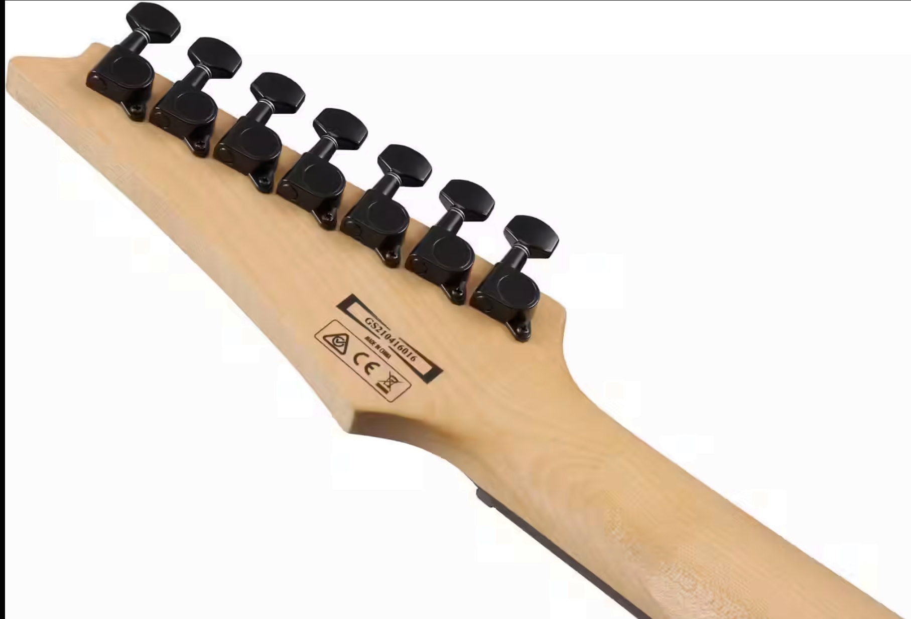 Ibanez Grga120 Bkn Gio 2h Trem Pur - Black Night - Guitarra eléctrica con forma de str. - Variation 4