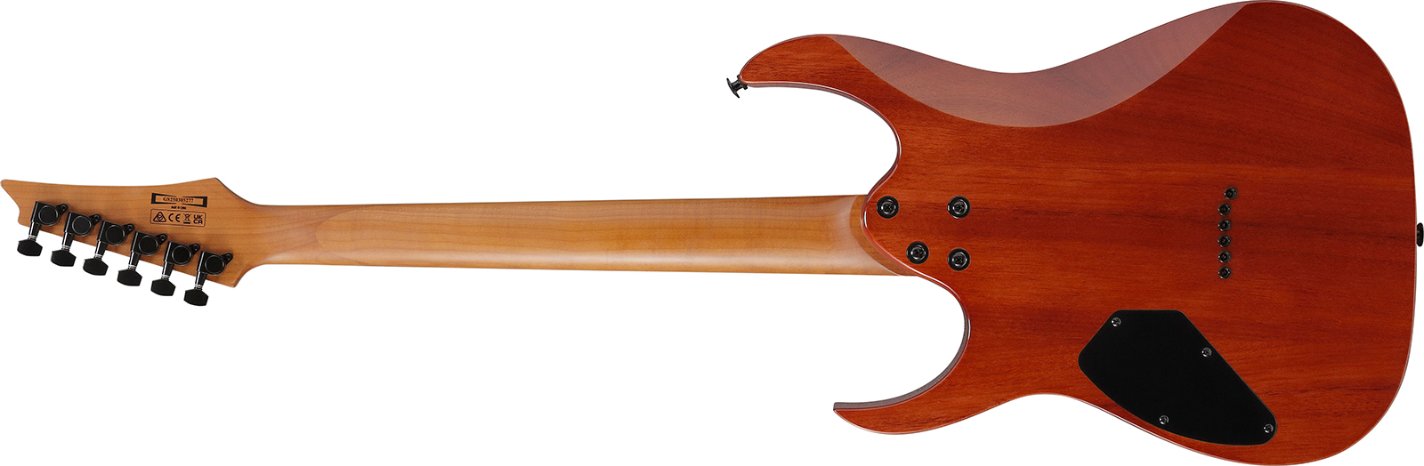 Ibanez Grgr221fa Tdk Gio 2h Ht Pur - Transparent Indigo Black - Guitarra eléctrica con forma de str. - Variation 1