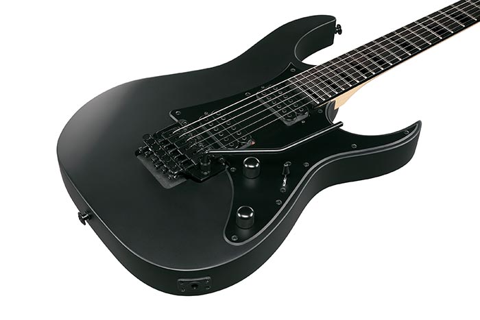 Ibanez Grgr330ex Bkf Gio 2h Fr Pur - Black Flat - Guitarra eléctrica con forma de str. - Variation 2