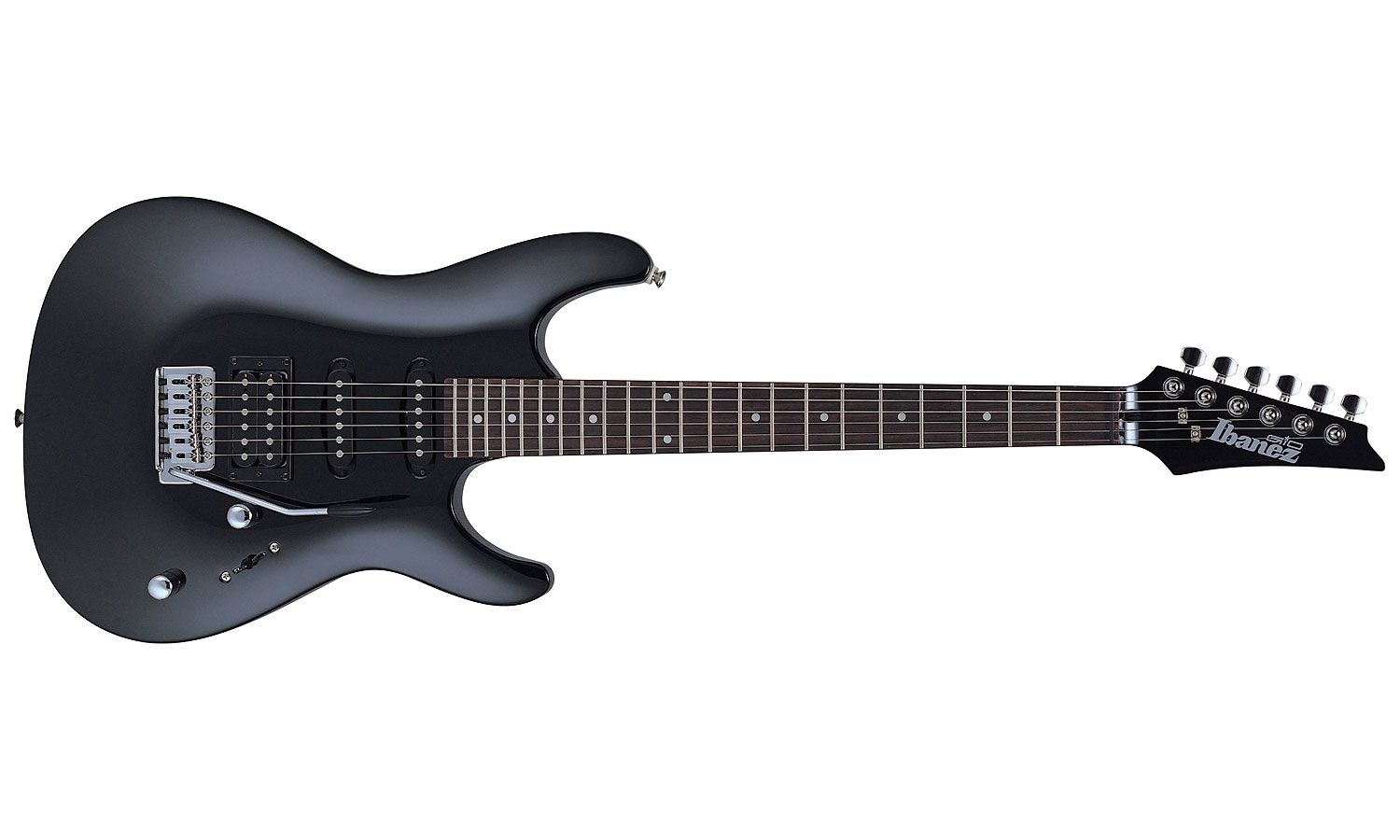 Ibanez Gsa60 Bkn Gio Hss Trem Nzp - Black Night - Guitarra eléctrica con forma de str. - Variation 1