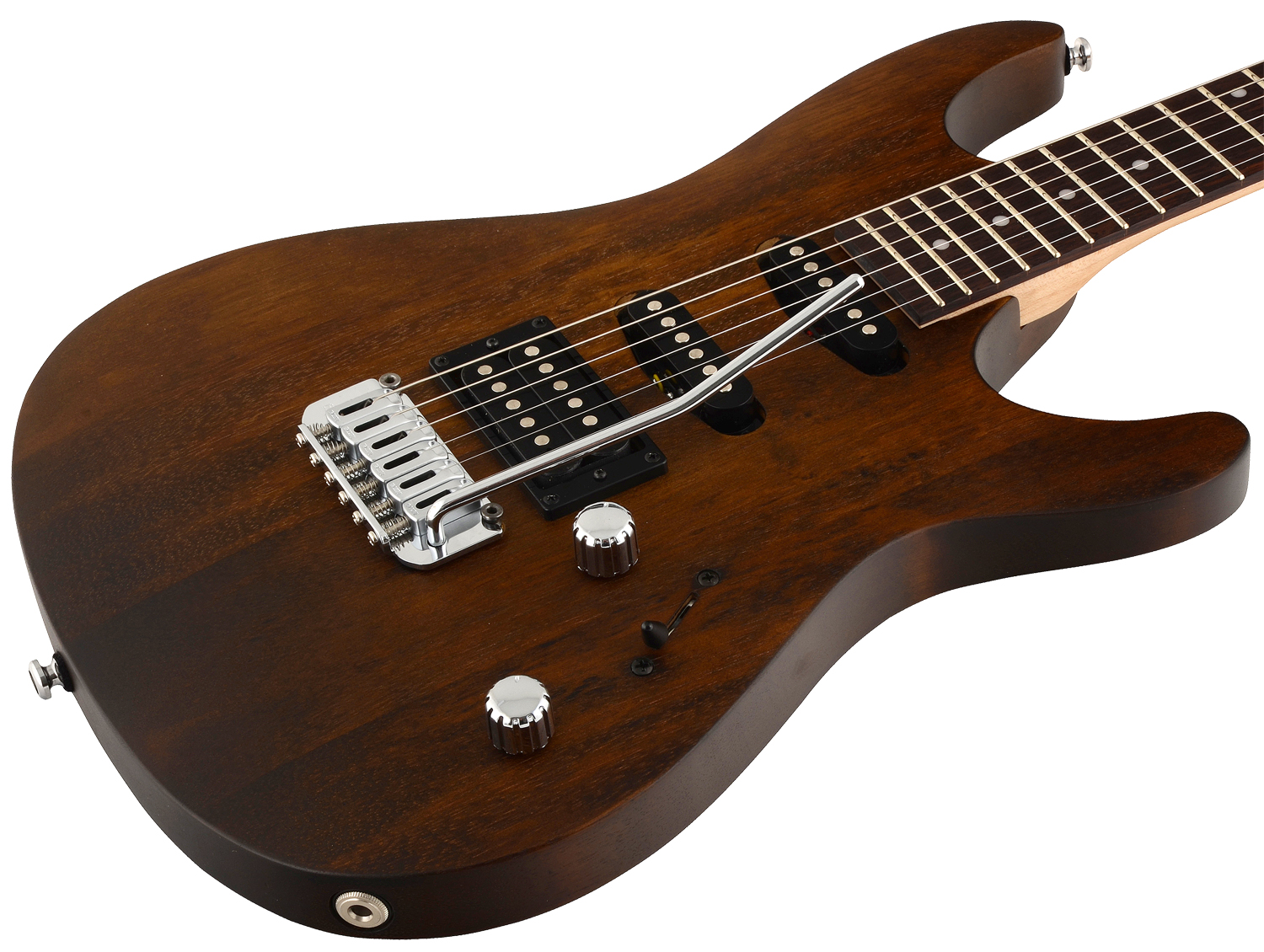 Ibanez Gsa60 Wnf Gio Hss Trem Nzp - Walnut Flat - Guitarra eléctrica con forma de str. - Variation 3