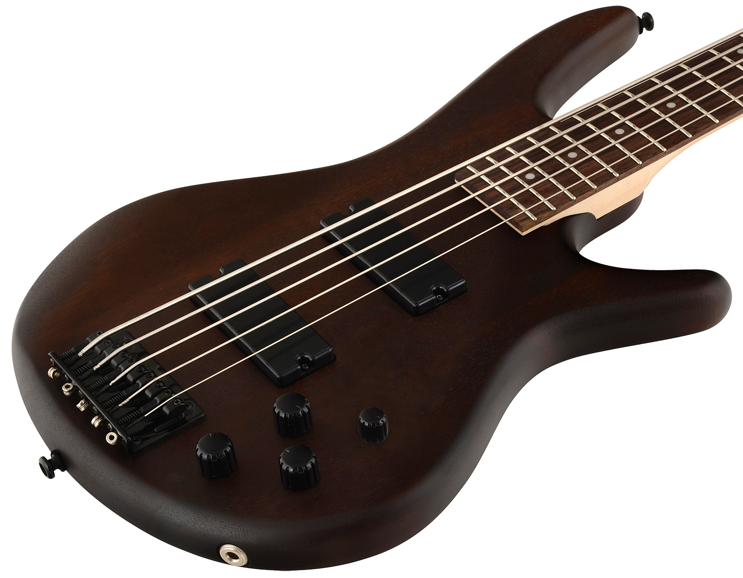 Ibanez Gsr205b Wnf Gio 5-cordes - Walnut Flat - Bajo eléctrico de cuerpo sólido - Variation 3