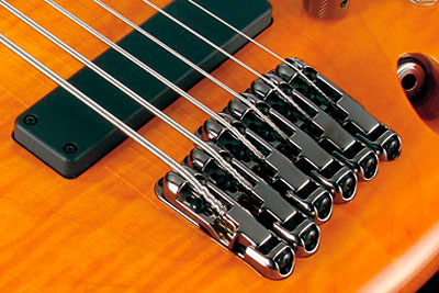 Ibanez Gerald Veasley Gvb36 Am Signature 6-cordes - Amber - Bajo eléctrico de cuerpo sólido - Variation 2