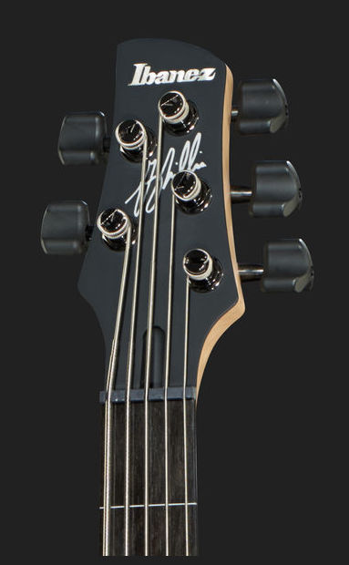 Ibanez Gary Willis Gwb35 Bkf Signature 5-cordes - Black Flat - Bajo eléctrico de cuerpo sólido - Variation 6