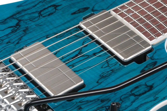 Ibanez Hazuki Hzk1 Jap Signature 2h Fishman Fluence Fr Rw - Blue - Guitarra eléctrica con forma de str. - Variation 2