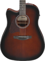 Guitarra folk Ibanez Advanced AAD51CE NT LH - dark violin sunburst