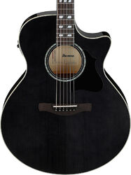 Guitarra folk Ibanez AE170 TBK - transparent black