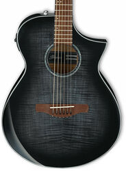 Guitarra folk Ibanez AEWC400 TKS - Trans black sunburst