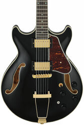 Guitarra elécrica jazz cuerpo acústico Ibanez AMH90 BK Artcore Expressionist - Black