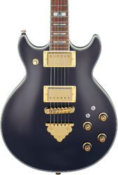 Guitarra eléctrica con forma de str. Ibanez Standard AR320 MBM - Midnight Black Metallic