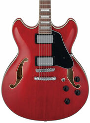 Guitarra eléctrica semi caja Ibanez AS73 TCD Artcore - Transparent cherry red