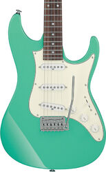 Guitarra eléctrica con forma de str. Ibanez AZ2203N Prestige Japon - Seafoam green