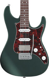 Guitarra eléctrica con forma de str. Ibanez Prestige AZ2204N VGF (Japan) - Ivy Green Metallic Flat