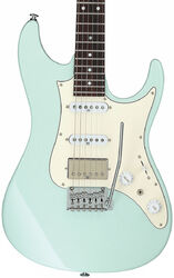 Guitarra eléctrica con forma de str. Ibanez AZ2204NW MGR Prestige Japan - Mint green