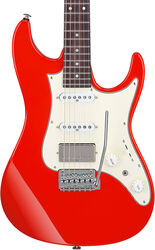Guitarra eléctrica con forma de str. Ibanez Prestige Japan AZ2204NW VR - Vermillion Red