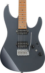 Guitarra eléctrica con forma de str. Ibanez AZ2402 Prestige Japan - Gray Metallic