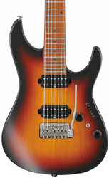 Guitarra eléctrica de 7 cuerdas Ibanez AZ24027 TFF Prestige Japan - Tri-fade burst