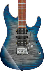 Guitarra eléctrica con forma de str. Ibanez AZ2407F SDE Prestige Japan - Sodalite